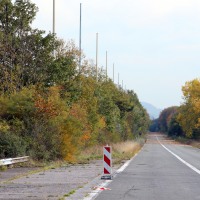 Des reposoirs pour les rapaces parfaitement alignés !